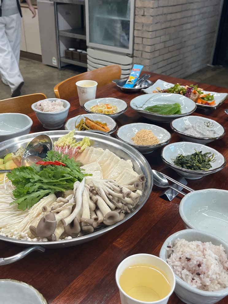  충남 공주 마곡사 두부전골 맛집 '두부두부' 내돈내산 후기