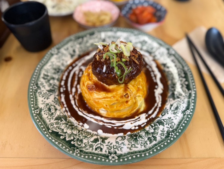 서울숲 요쇼쿠 본점_명란 오일소바 & 함바그 오므라이스 후기