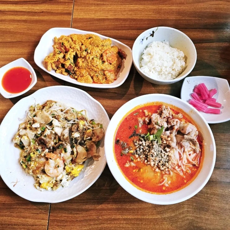 서울 삼성역 맛집 무삥과 팟타이 삼성본점 뿌빳퐁커리.똠양쌀국수.어쑤언 먹고온 솔직 후기