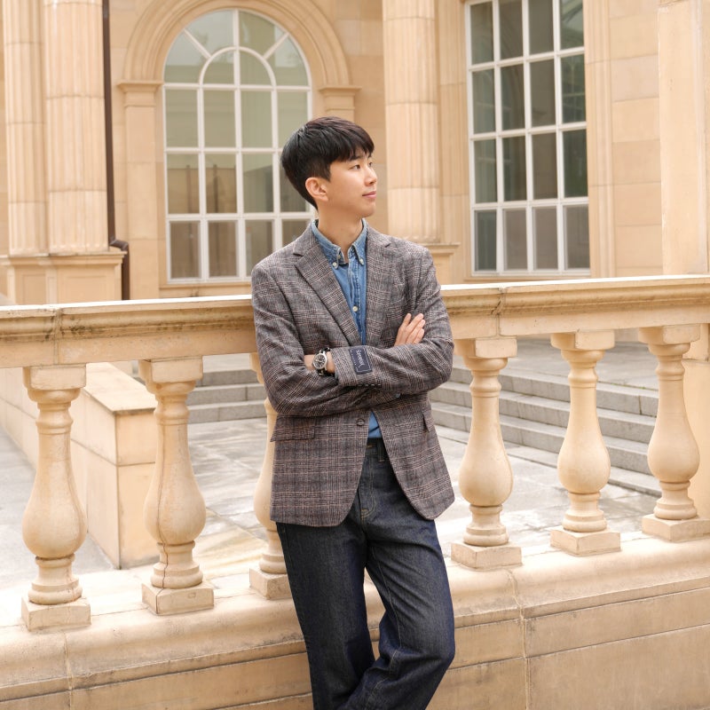 비즈니스 캐주얼 청바지 스타일 30대 40대 출근룩 코디 남성 가을 점퍼 올젠 남자 자켓 추천