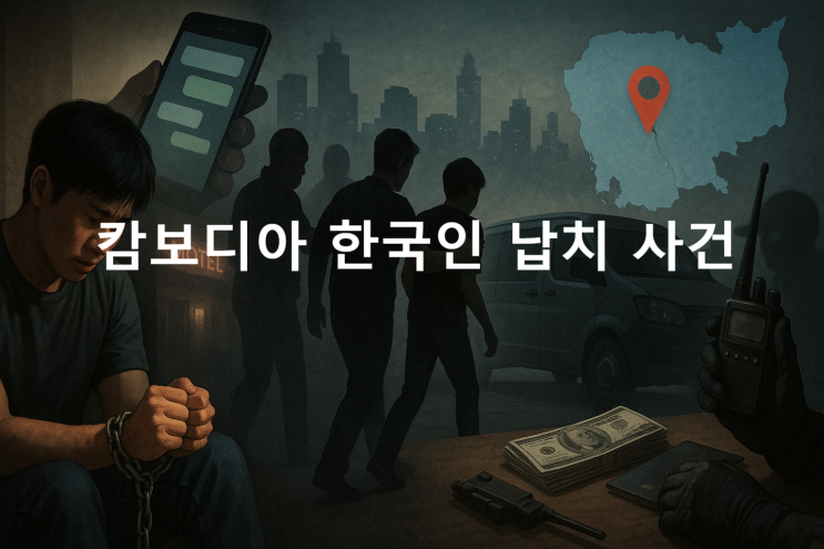 <b>캄보디아</b> 한국인 <b>납치</b> 사건 발생 패턴, 범죄조직, <b>유인</b> 수법... 