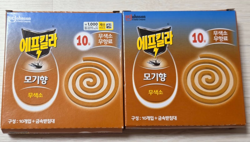 다이소 에프킬러 모기향과 일반 에프킬라 모기향 차이, 어떤 점을 봐야 할까?