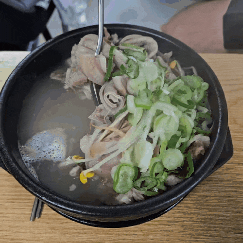  장성 맛집 축령산 사랑가득국밥