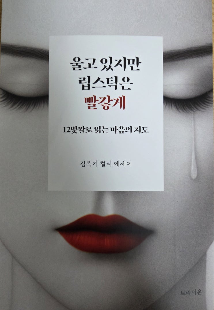  [서평] 울고 있지만 립스틱은 빨갛게 : 12빛깔로 읽는 마음의 지도