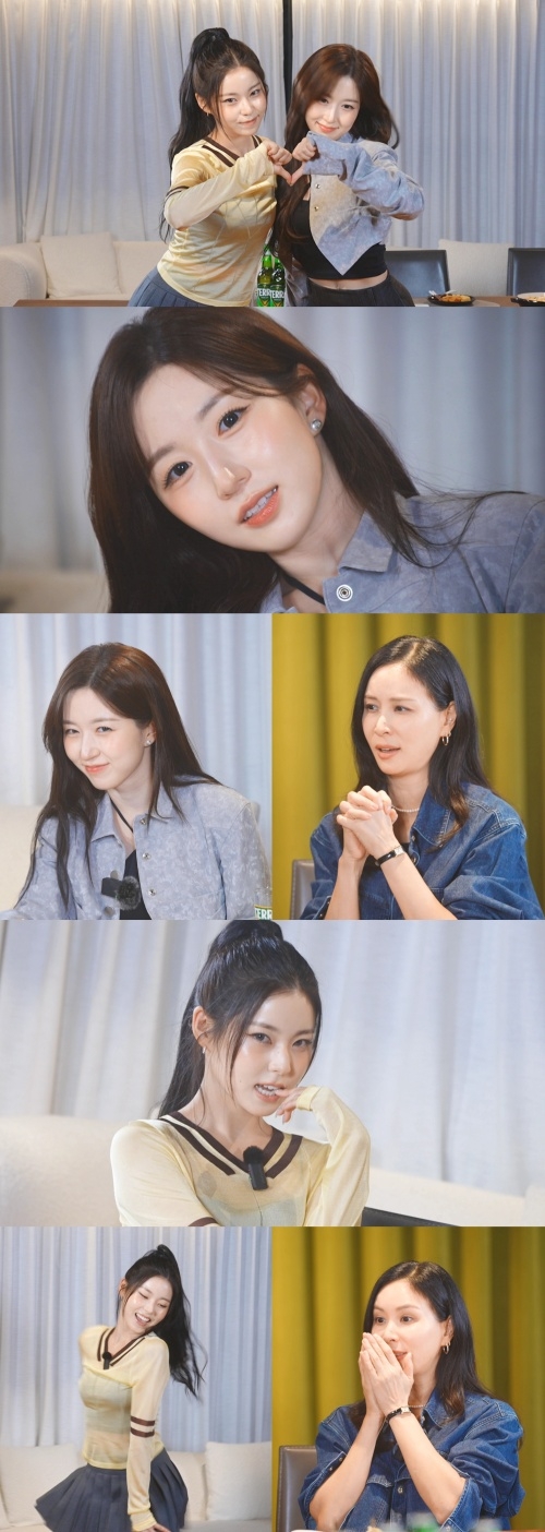 <b>엔믹스</b> 해원·규진 출연, 팬심 폭발의 현장! “<b>블루 밸런타인</b>”... 