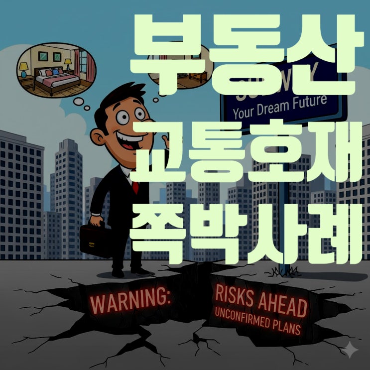  교통 호재 믿고 투자했다 '쪽박' 찬 5대 아파트 사례 (2025년 최신판): 위례신사선, 서부선, 신안산선 등
