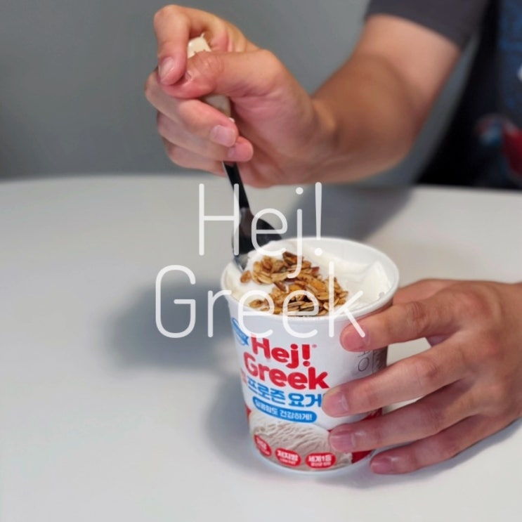  덴마크 저당 저지방 하이그릭아이스크림 집에서 요거트아이스크림
