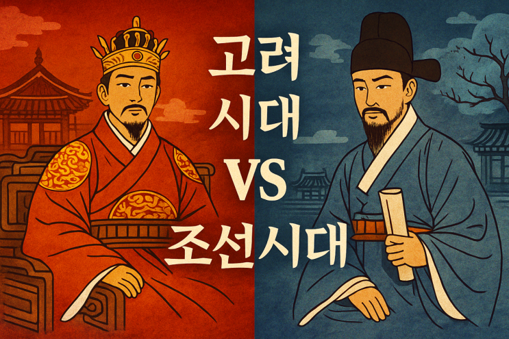   고려시대와 조선시대의 차이점 총정리｜정치·문화·사상부터 제도까지