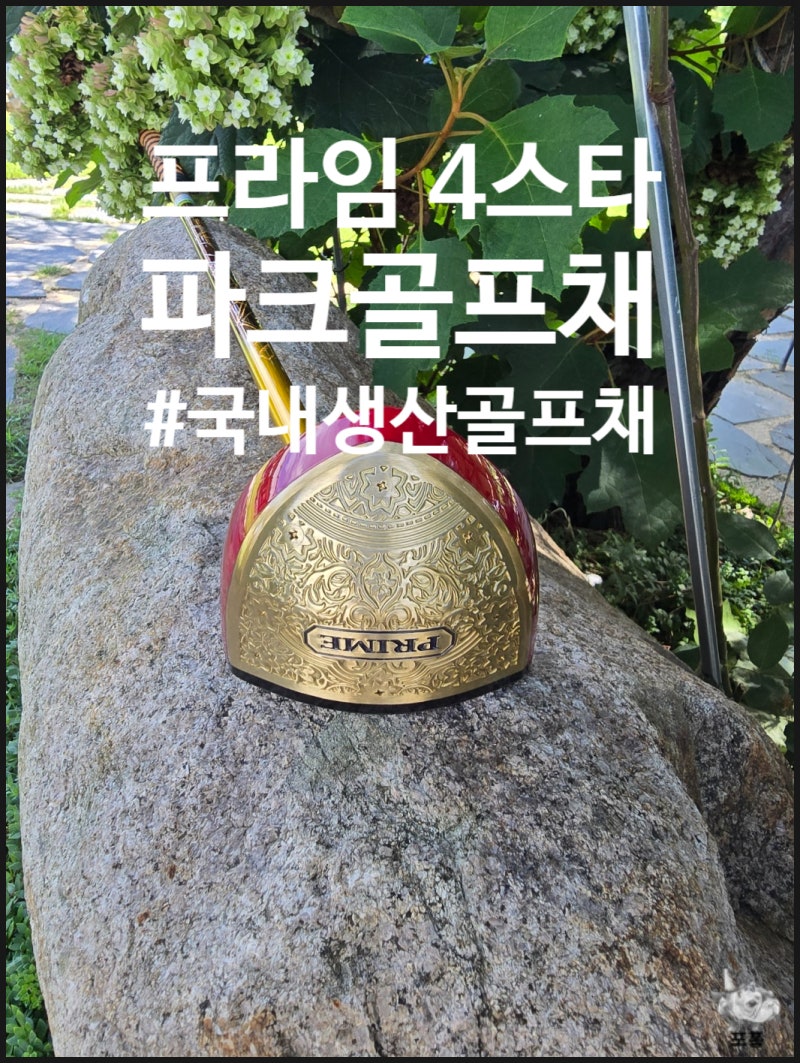 파크골프채종류 고민중이신가요? 국산제품 프라임 4스타 파크골프채 추천합니다