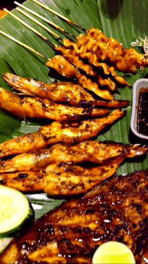  발리 덴파사르 맛집 'Gurih Gurih Seafood Bali'에서 즐기는 불맛가득 직화 시푸드