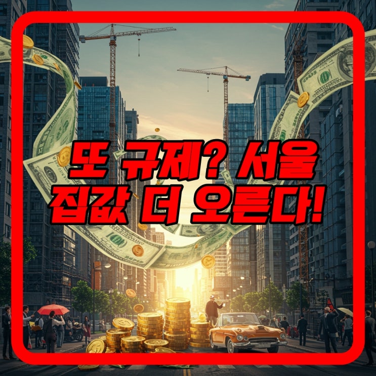3차 서울 <b>부동산 정책 대책</b> "이 3가지"규제 나올 줄 다 알았지!
