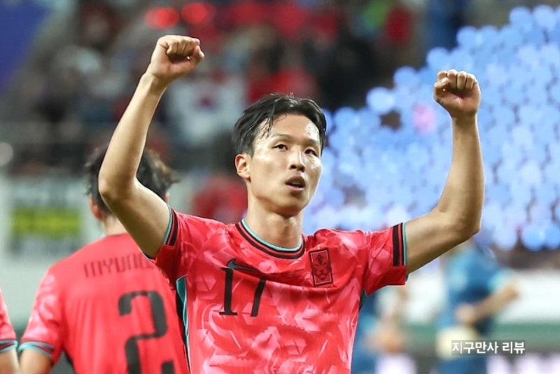 한국 파라과이 축구 결과 요약 2대0 승리 엄지성 오현규 몸값 군대 인스타 프로필