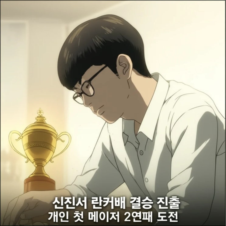 <b>신진서 란커배</b> 결승 진출 개인 첫 메이저 2연패 도전
