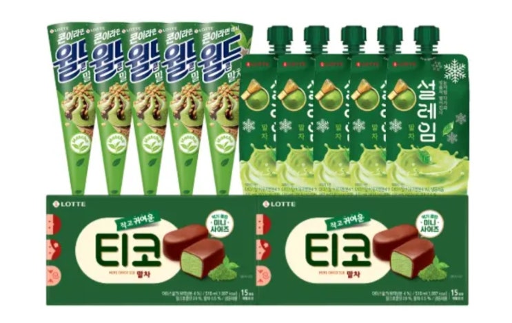  빈츠·몽쉘·월드콘·초코칩쿠키까지! 전부 말차맛으로 변신한 2025 신상들