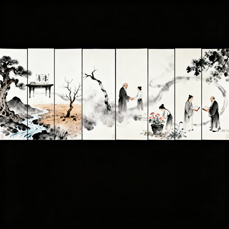  그림 삼자경 완벽 해설, 삼자경 2장 마음의 화초 가꾸기