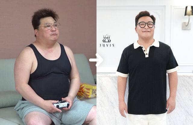  “윤정수 16kg 감량 성공! 운동 없이 살 뺐다… 비결은 ‘이것’”