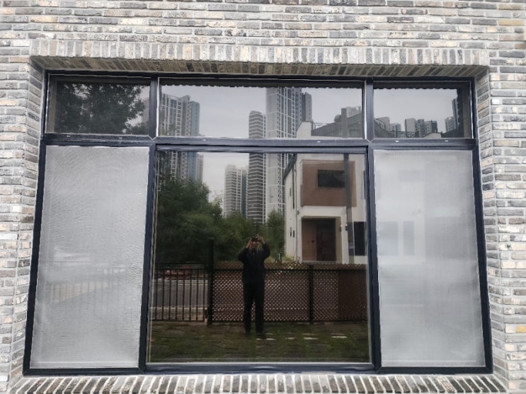  양주 옥정동 전원주택 사생활 보호 시선차단 썬팅 필름 시공