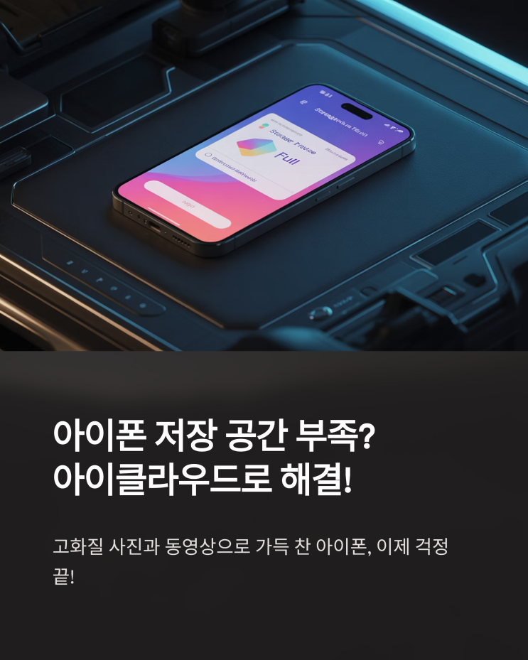  아이클라우드 사진 백업 완벽 가이드: 저장 공간 확보 및 효율적인 사용법
