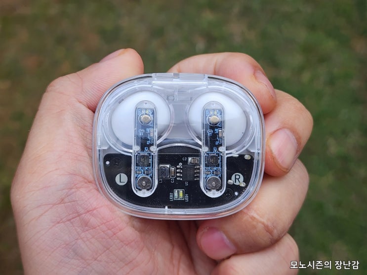  젤센 가성비 좋은 블루투스 5.3 ZELPODS 투명 화이트 무선이어폰 구매 후기