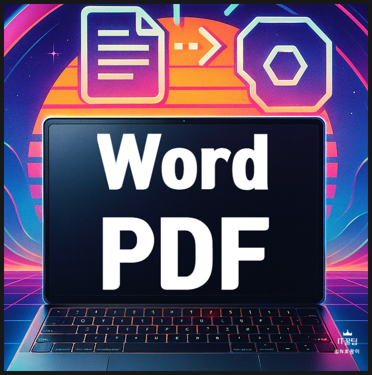 WORD PDF 변환 자체 기능 활용 방법