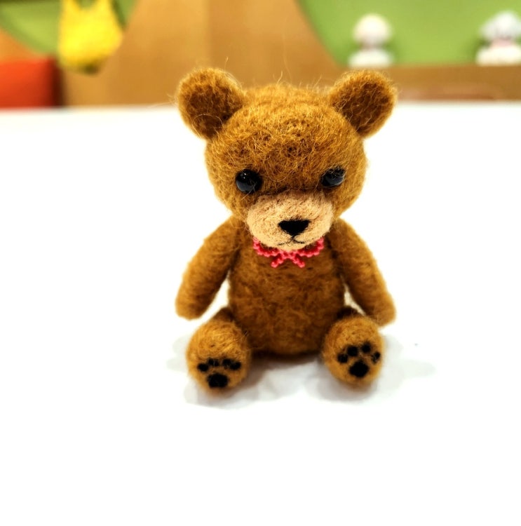 양모펠트강아지 만들기 취미로 용돈벌이해요