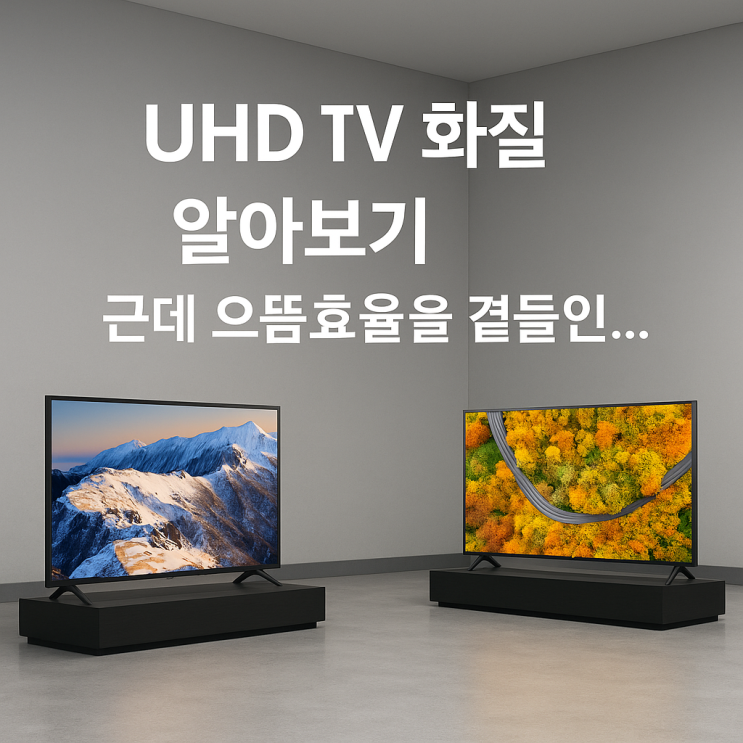  UHDTV화질 LG 삼성 65인치 가격 에너지소비효율 1등급 으뜸효율 10% 환급제품