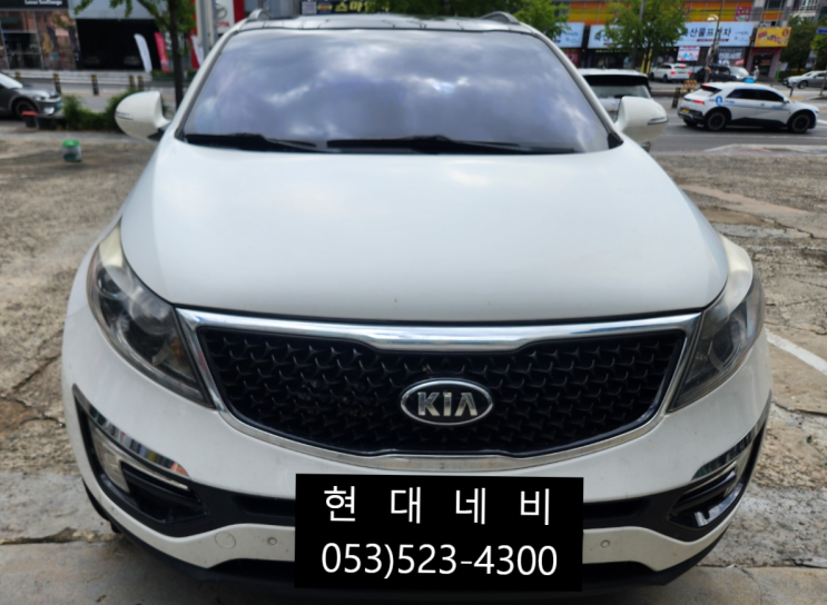  스포티지R 순정네비게이션 부팅불량 로딩불량 재부팅불량 수리