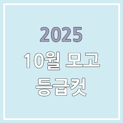 2025 10월 모의고사 등급컷 고3 | 영어, 한국사, 제2외국어, 한문 절대평가