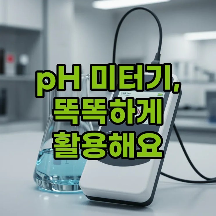  pH 미터기: 교정 원리와 정확한 측정법