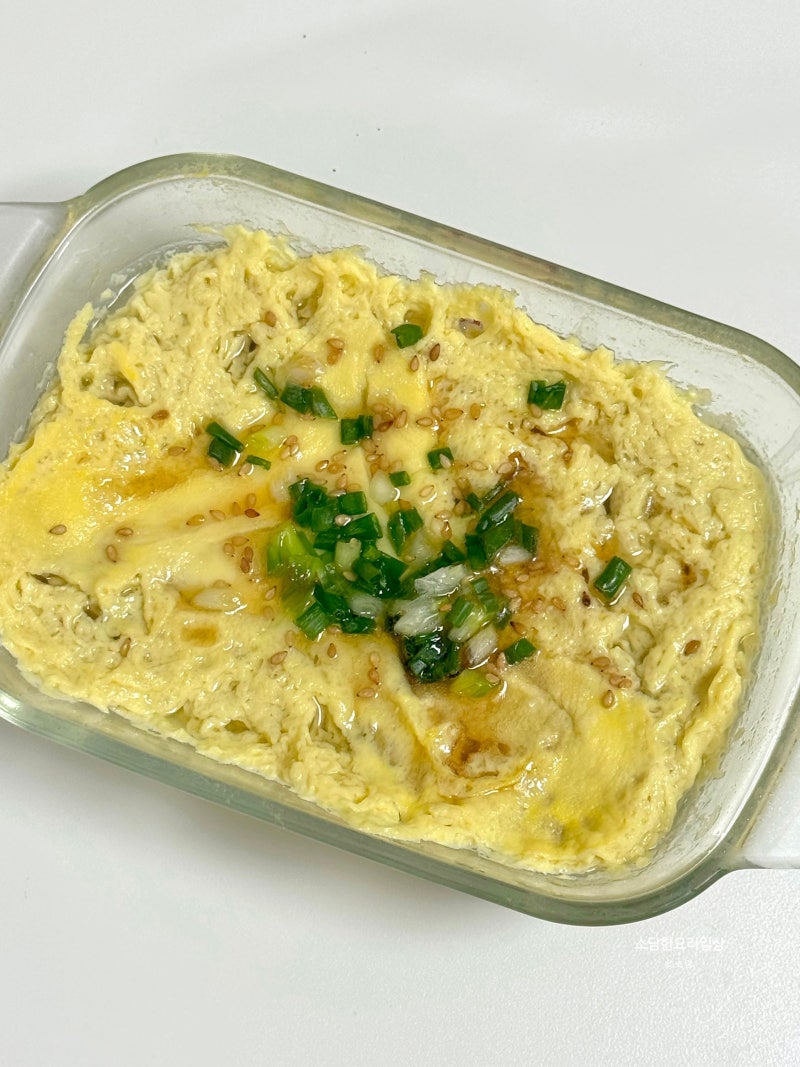 배달 계란찜 전자레인지 레시피 부드러운 계란찜 만들기