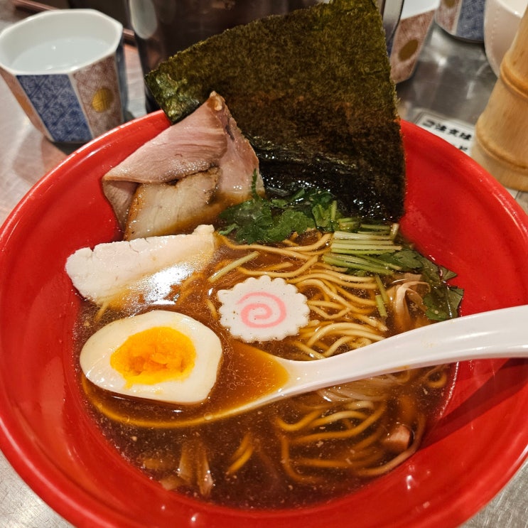 일본 후쿠오카 텐진 현지인 맛집 라멘렌게(시오, 소유, 돈코츠)