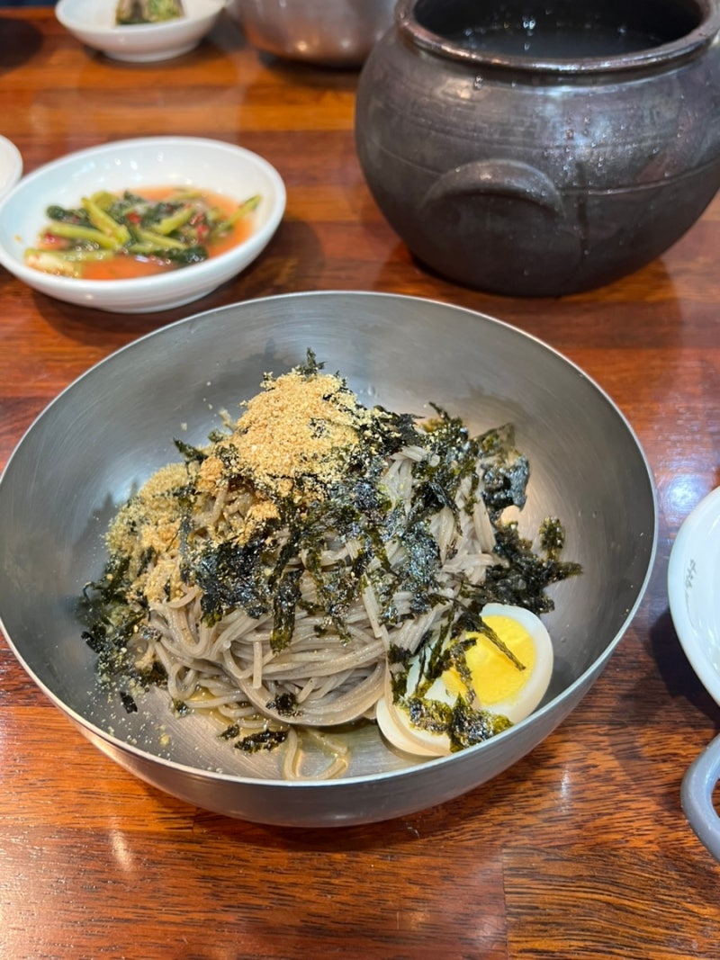 부산 송정 막국수 맛집 삼교리동치미막국수 현지인 또간집