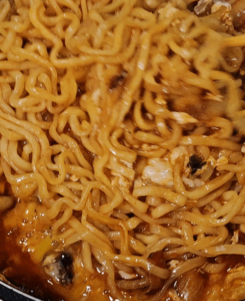 지락실 불닭볶음면 레시피 간단 존맛탱 안매움