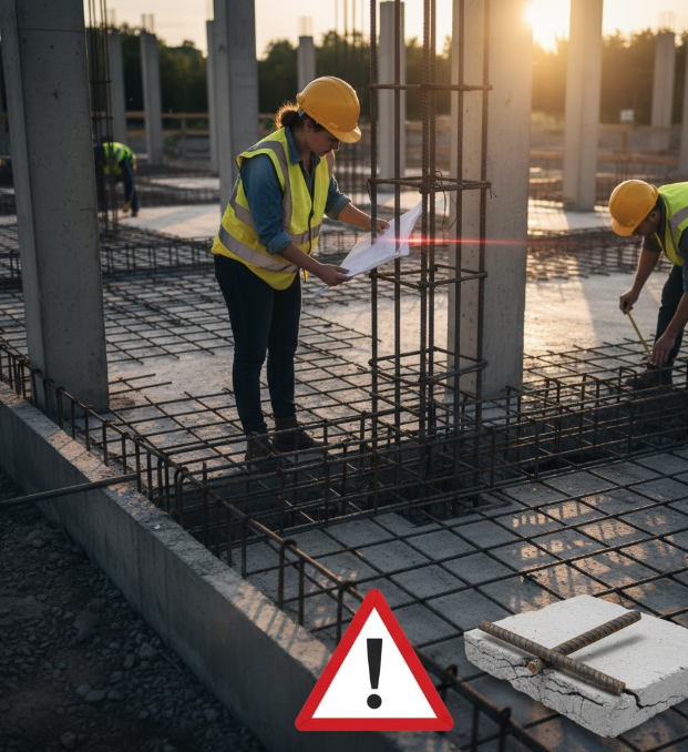   철근 배근(Rebar Placement) 시 현장 오차 줄이는 방법 총정리