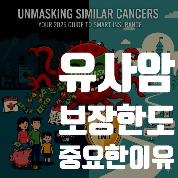  암보험 가입 전 필독! 유사암(갑상선암, 기타피부암, 제자리암) 보장 한도가 중요한 5가지 이유와 2025년 최신 가입 꿀팁 총정리.