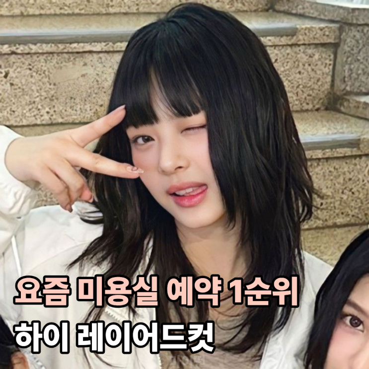  이 머리 하면 얼굴 작아 보인다 요즘 미용실 예약 1순위 하이 레이어드컷