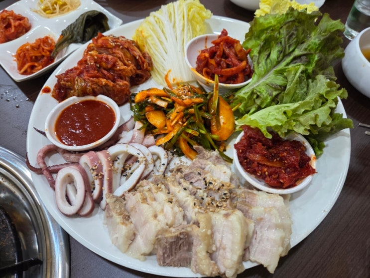  김포 풍무동 양은이네 얼큰 동태탕 오징어보쌈 방문 후기! 내돈내산