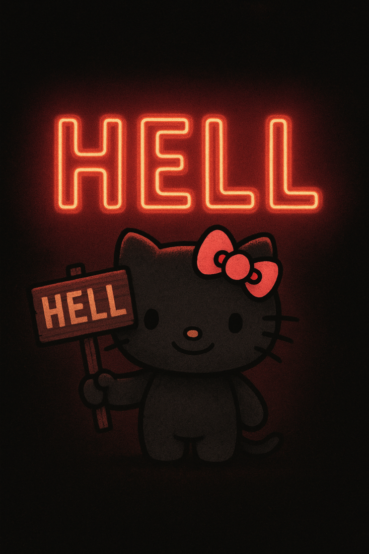  HELL로 키티짤