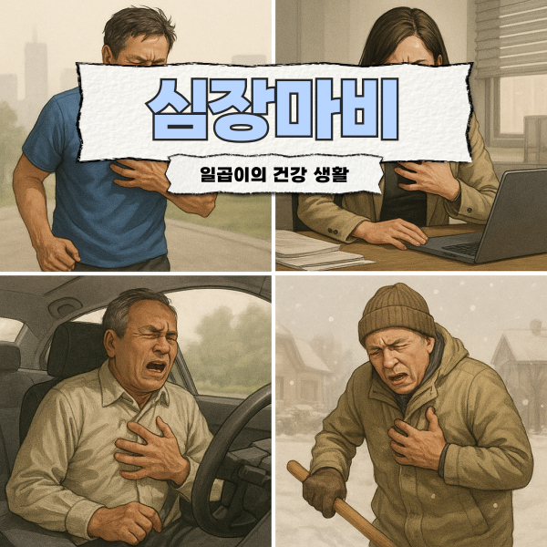 심장마비가 갑자기 올 수 있는 10가지 위험 상황