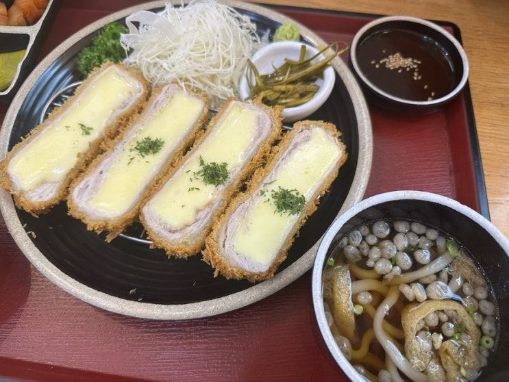  롯데몰 수지 4층 식당가 맛집 추천 돈까스 가츠라 후기 ( 추천 메뉴 가격 )
