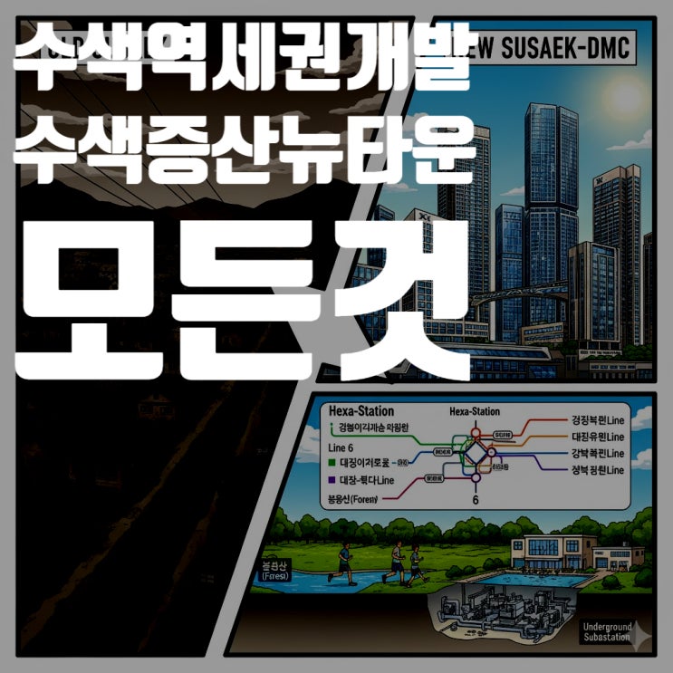  천지개벽의 서막! 수색역세권 개발과 수색증산뉴타운, 2025년 현재 모든 것을 파헤칩니다 (역대급 총정리)