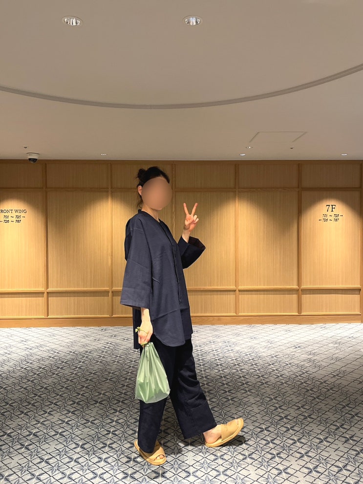  가고시마 시로야마 호텔 트윈룸, 조식, 온천 후기