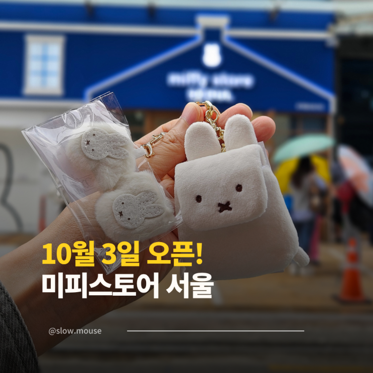  드디어 오픈한 4번째 미피스토어, 서울 핫플 등극한 이유