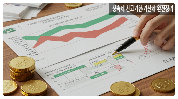  “상속세 신고기한·가산세 완전정리 2025: 무신고·납부지연 한눈에 계산하는 법”
