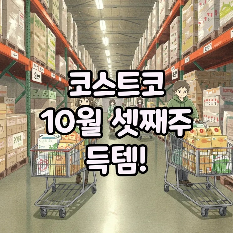  코스트코 10월 셋째주 할인상품과 10월 코스트코 추천템 완벽 정리!