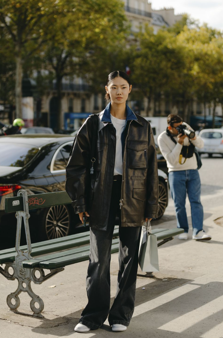  가을 옷 잘 입는 언니들이 모인 핀터레스트 자켓 코디 a.k.a 비건 레더 가죽 아우터