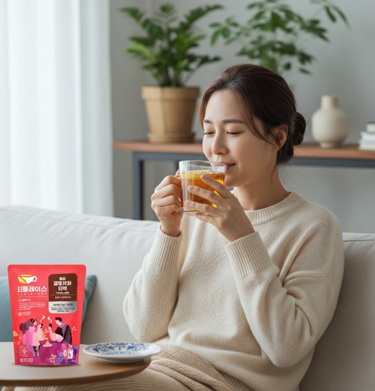  몸이 편안해지는 티플레이스 티백차 효능! 건강한 하루의 시작
