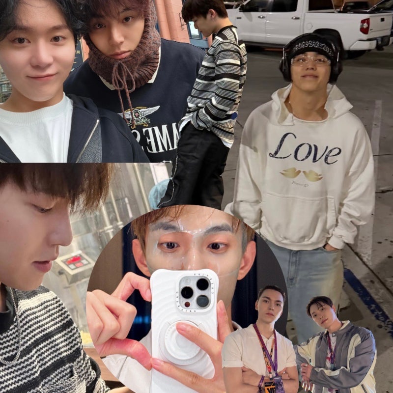 [今日 SEVENTEEN] 251014 S.COUPS Instagram (Dove Coups) / Dino Instagram / Seungkwan & DK Weverse / Buddy Ver.