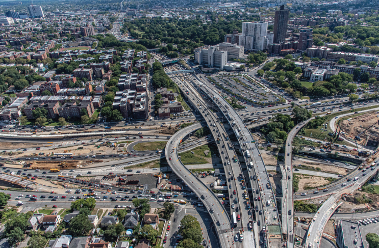  NYSDOT의 Kew Gardens Interchange 프로젝트