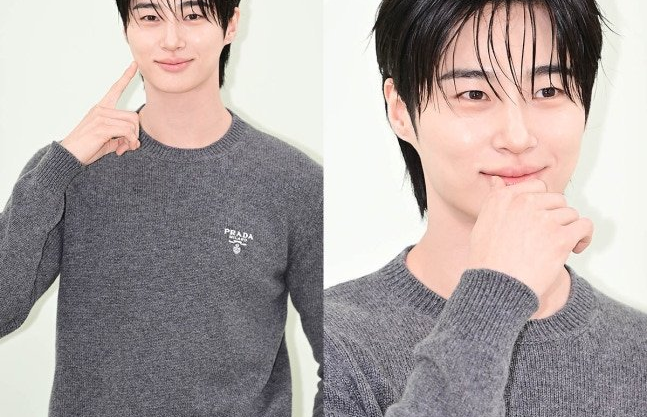 <b>변우석 비주얼</b>, 볼 콕 포즈로 훈훈 매력 발산